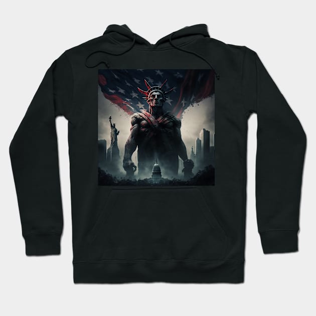 Get Your USA Villain Fix with this Eye-Catching Hoodie by HappysSpace